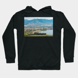 Penticton British Columbia Scenic View in Summer Hoodie